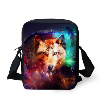 FORUDESIGNS New Arrival Animal Messenger Bags Tiger Crossbody Bag Owl Shoulder Bag Printing Bookbag